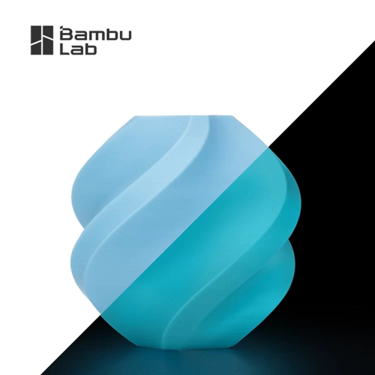 Bambu Lab PLA Glow Blue