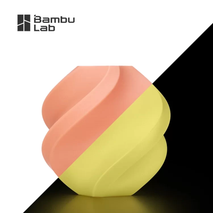 Bambu Lab PLA Glow Orange